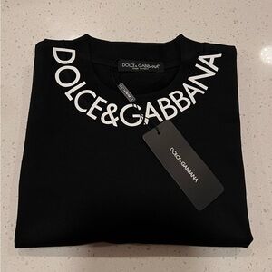 Dolce & Gabbana Men’s Black T-Shirt